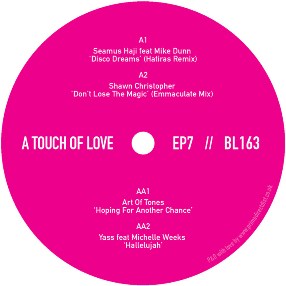 Touch of Love EP 7 / Various- A Touch Of Love EP 7 (Various Artists) - VINYL