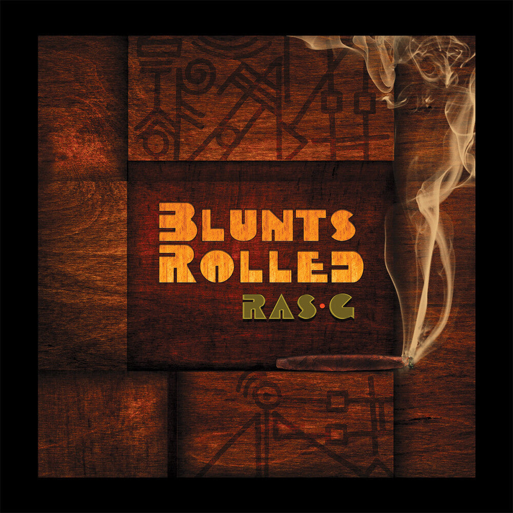 Ras_G- BLUNTS ROLLED [160g Black Vinyl] - VINYL