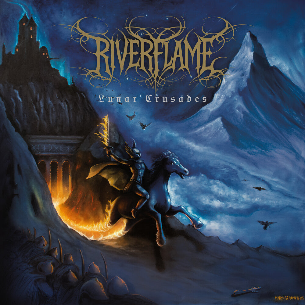 Riverflame- Lunar Crusades [Colored Vinyl] [Limited Edition] (Org) (Ylw) - VINYL