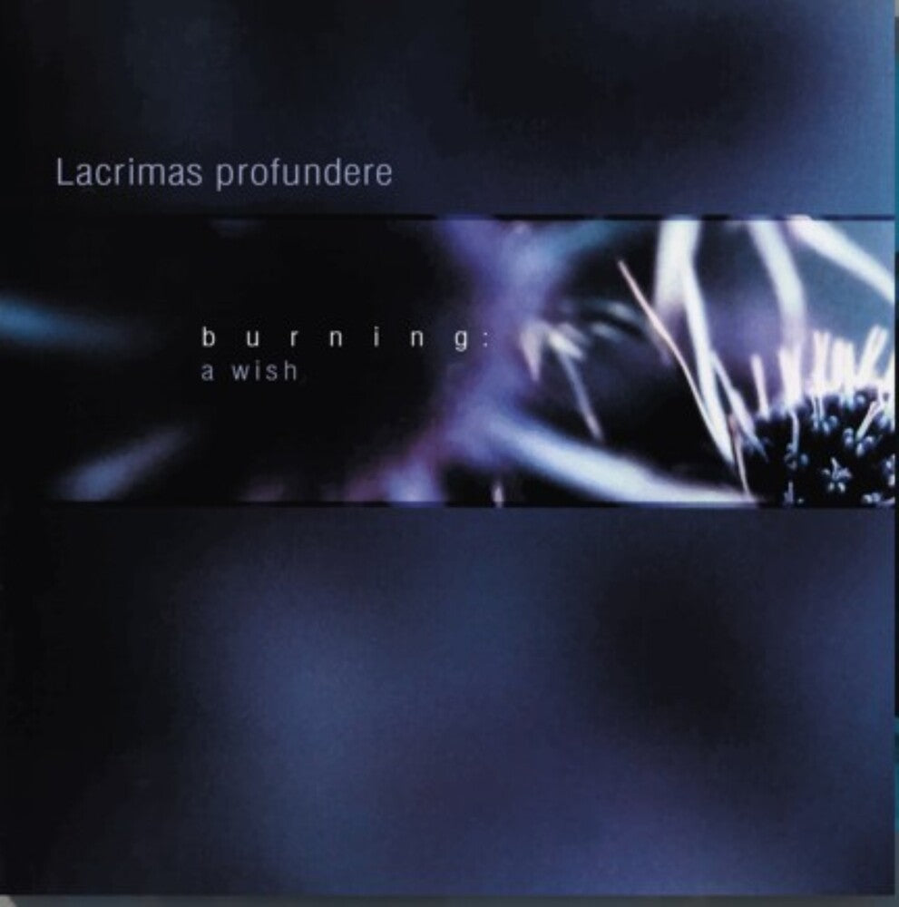 Lacrimas Profundere- Burning: A Wish - Blue & Black Splatter Vinyl (Uk) - VINYL