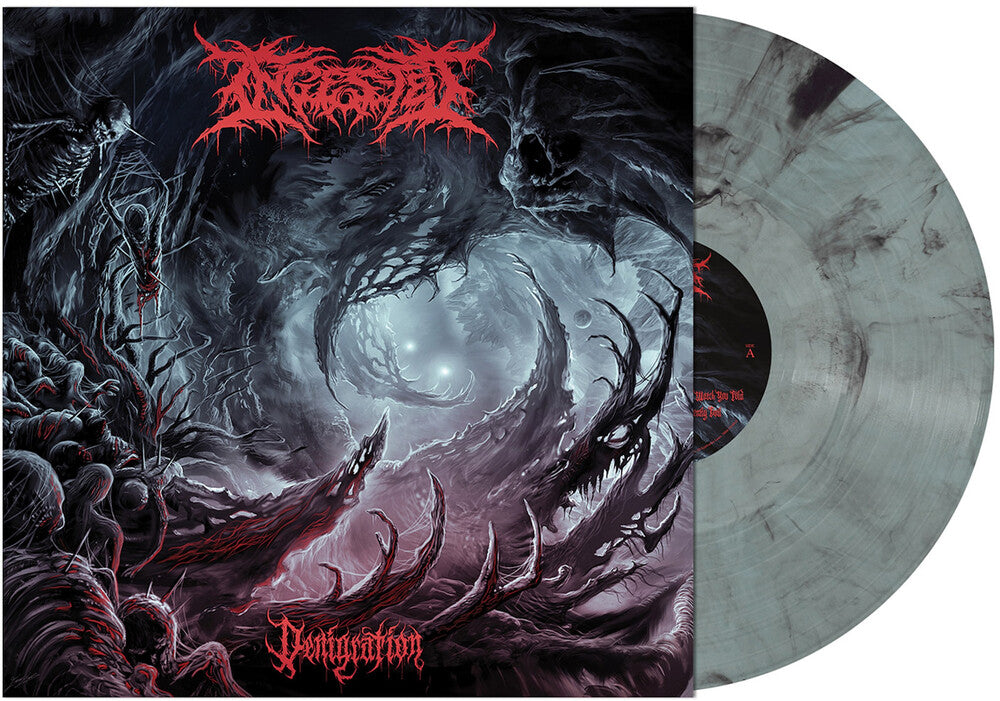 Ingested- Denigration [Electric Blue Smoke] - VINYL