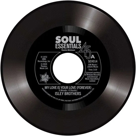 The Isley Brothers- My Love Is Your Love (Forever) / Tell Me It's Just A Rumour Baby - VINYL