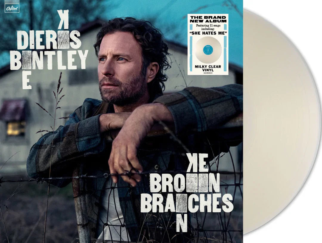 Dierks Bentley- Broken Branches (Indie Exclusive Milky Clear Vinyl) - VINYL