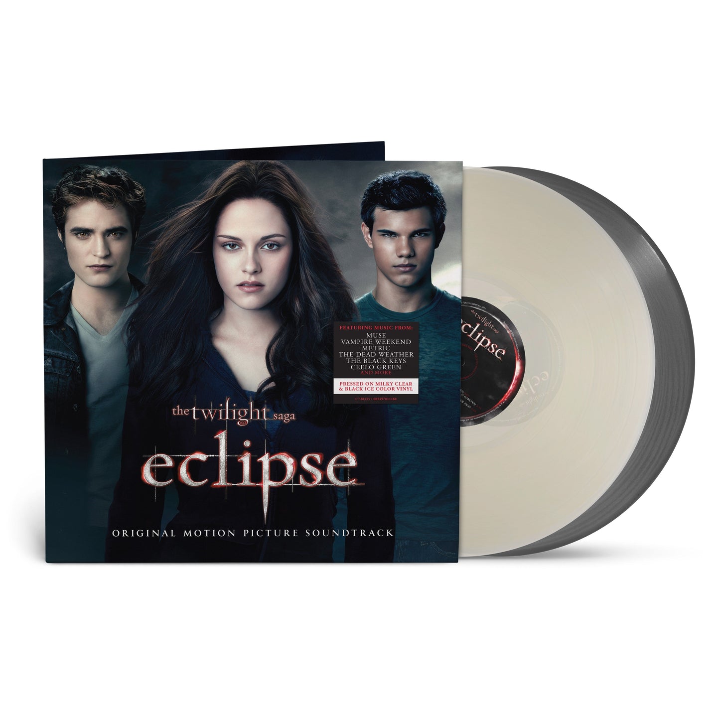 The Twilight Saga: Eclipse (Original Soundtrack) (2LP Milky Clear/Black Ice Vinyl) - VINYL