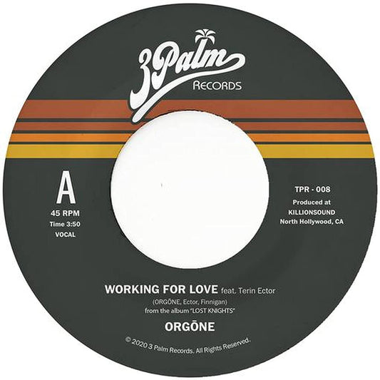 Orgone: Working For Love / Dreame [Opaque Blue Colored Vinyl] - 7-INCH SINGLE