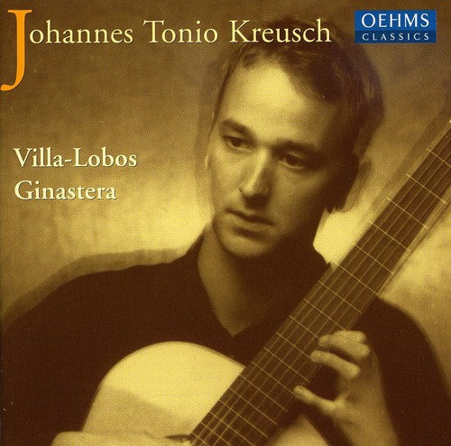Villa-Lobos / Ginastera / Kreusch: Etudes for Guitar / Guitar Sonata  \ CD