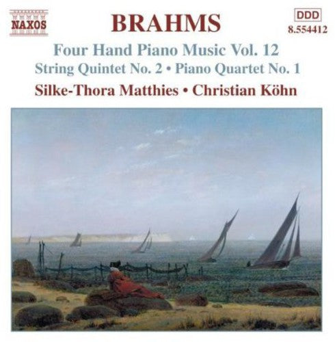 J. Brahms: Four Hand Piano Music 12  \ CD