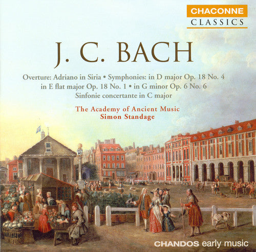Simon Standage: Overture: Adriano in Siria / Symphonies 1 4 & 6  \ CD