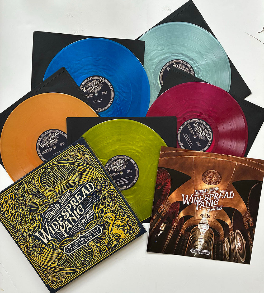 Widespread Panic- Sunday Show: 3/24/2019 Capitol Theatre, Port Chester, NY (5LP Multicolor Metallic Vinyl) - VINYL