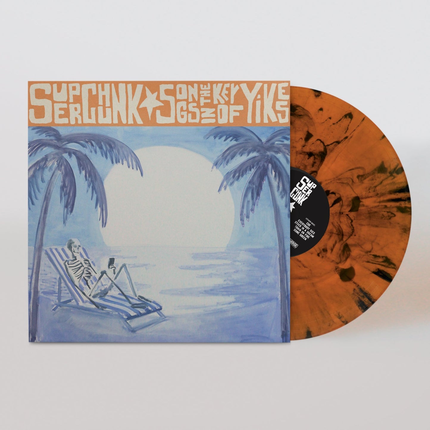 Superchunk- Songs in the Key of Yikes (Peak Vinyl, Orange & Black Swirl) - VINYL