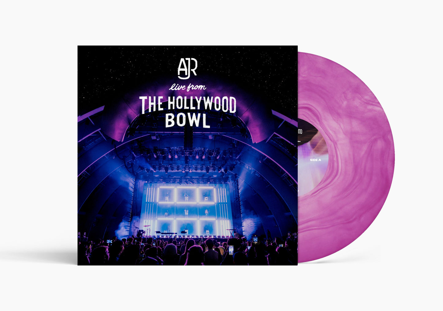 AJR- Live From The Hollywood Bowl [Translucent Galaxy Pink/White 2 LP] - VINYL