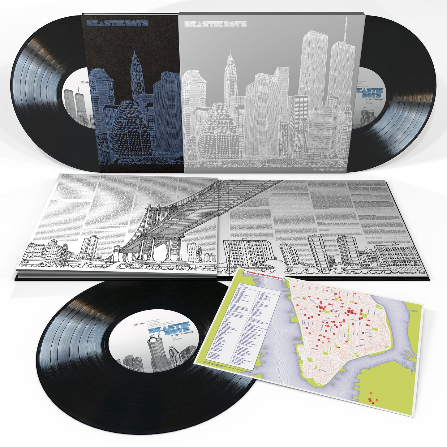 Beastie Boys- To The 5 Boroughs (3LP Deluxe Edition) (DAMAGED) - VINYL