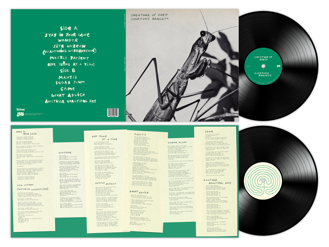 Courtney Barnett- Creature Of Habit (Black Vinyl) - VINYL