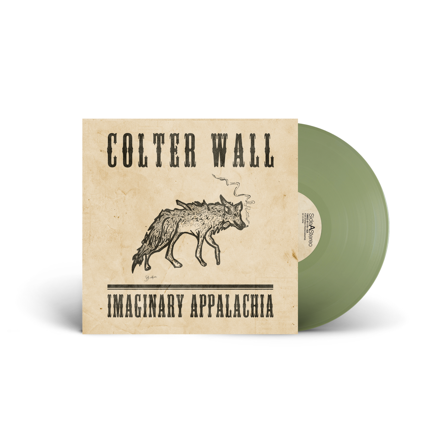 Colter Wall- Imaginary Appalachia (10th Anniversary Edition Olive Green Vinyl) - VINYL