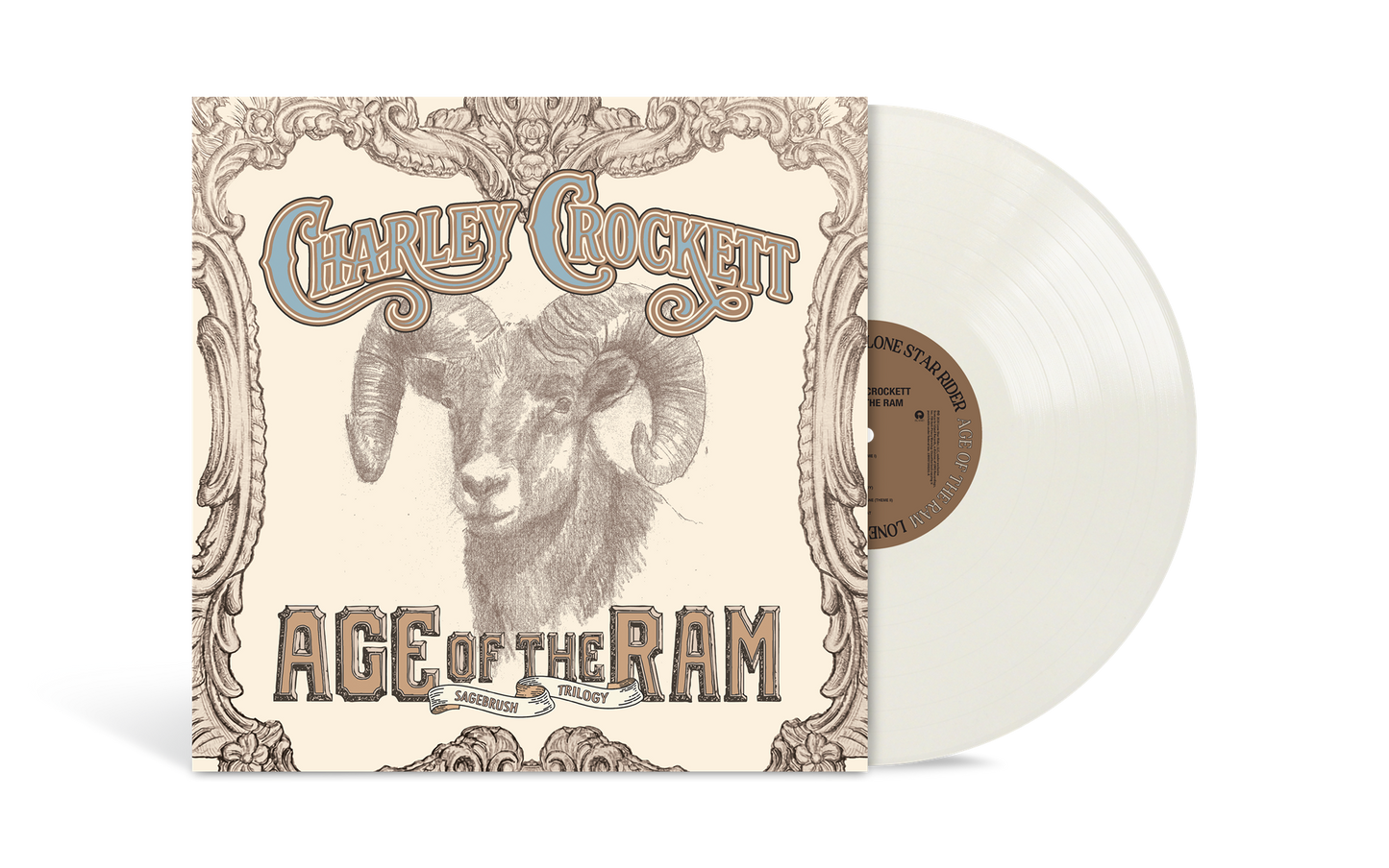 Charley Crockett- Age Of The Ram (Mesa White Vinyl) - VINYL