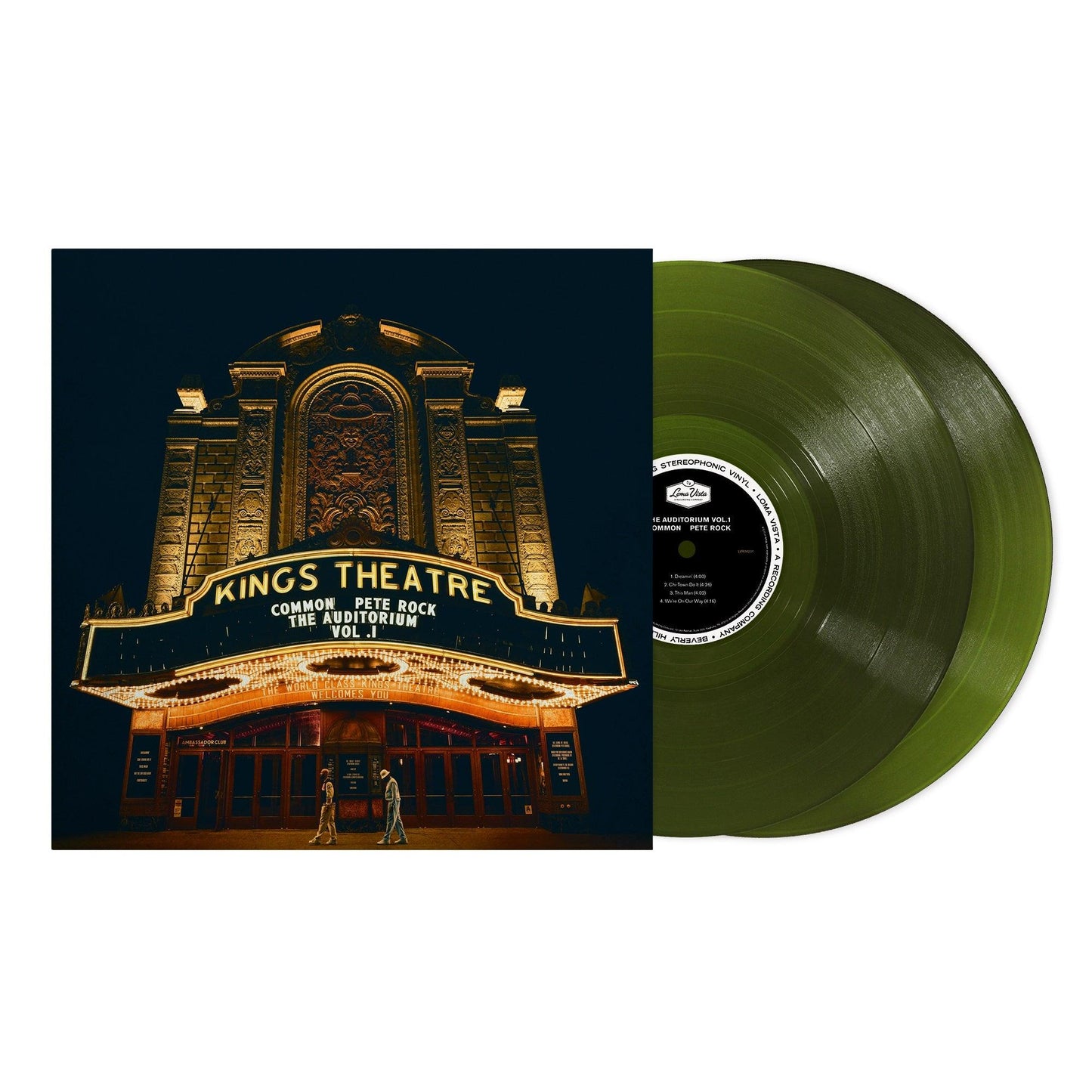Common & Pete Rock- The Auditorium Vol. 1 [Translucent Forest Green 2 LP] (Indie Exclusive Vinyl) - VINYL