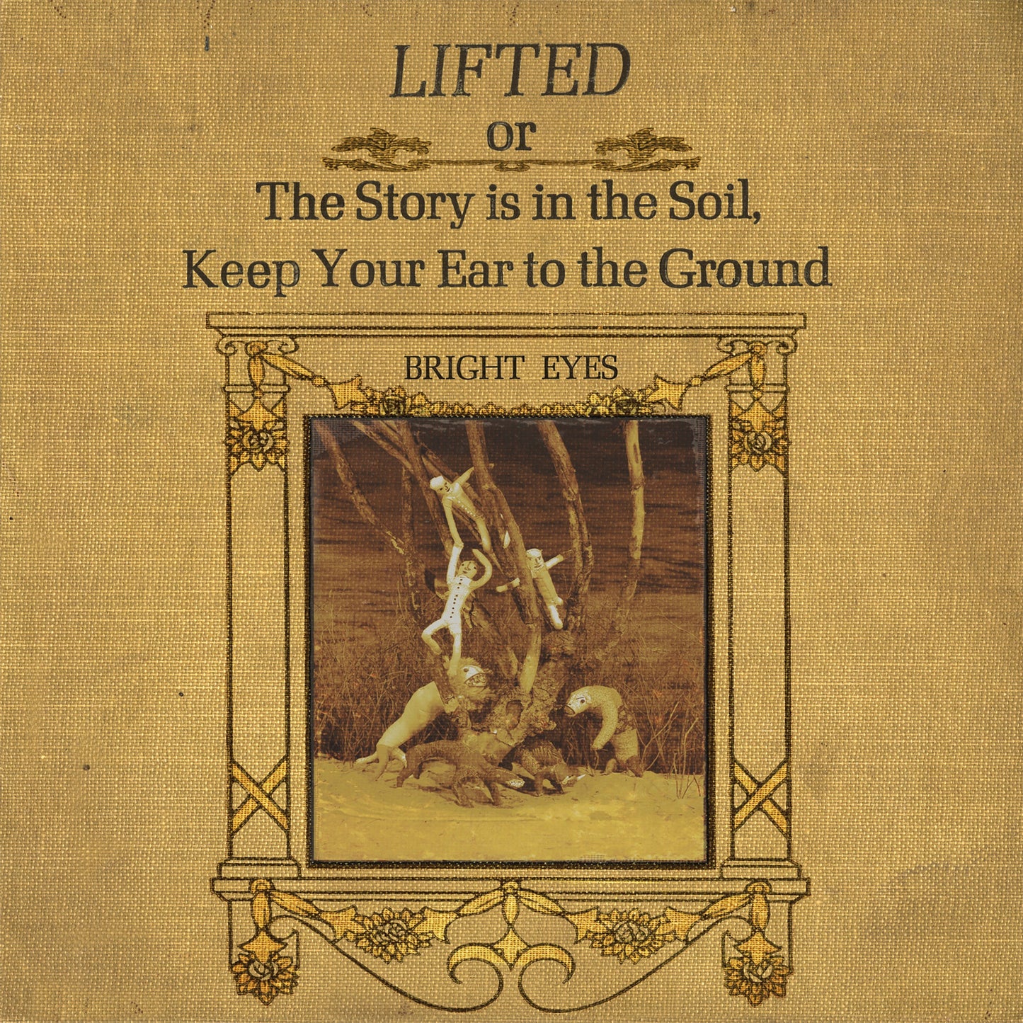 Bright Eyes- LIFTED or The Story Is in the Soil, Keep Your Ear to The Ground (Yellow & Black Vinyl) - VINYL