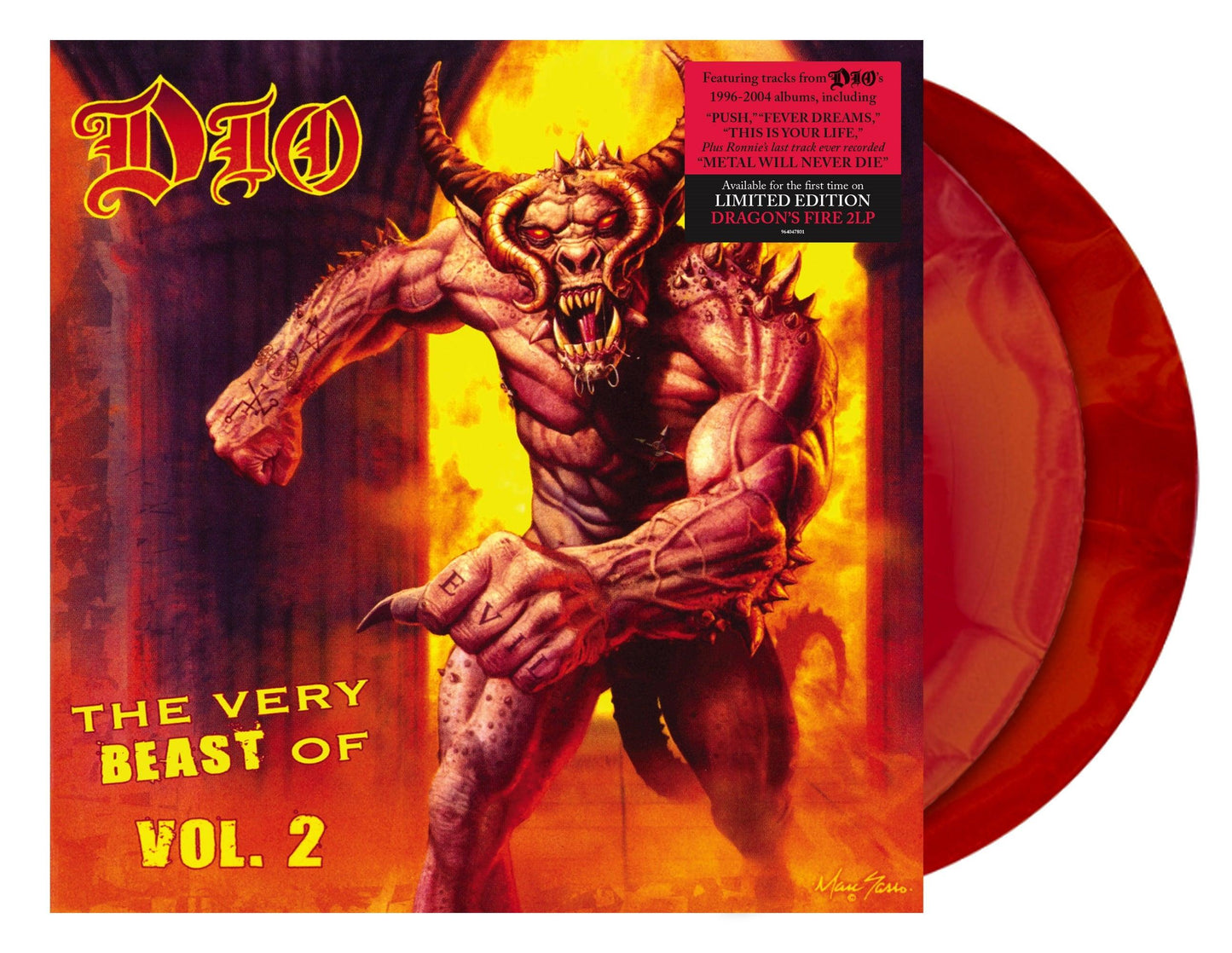 Dio- The Very Beast Of Dio, Vol. 2 [Dragon's Fire 2LP] - VINYL