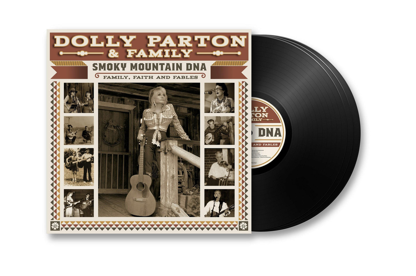 Dolly Parton & Family- Smoky Mountain DNA: Family, Faith and Fables [3 LP] - VINYL