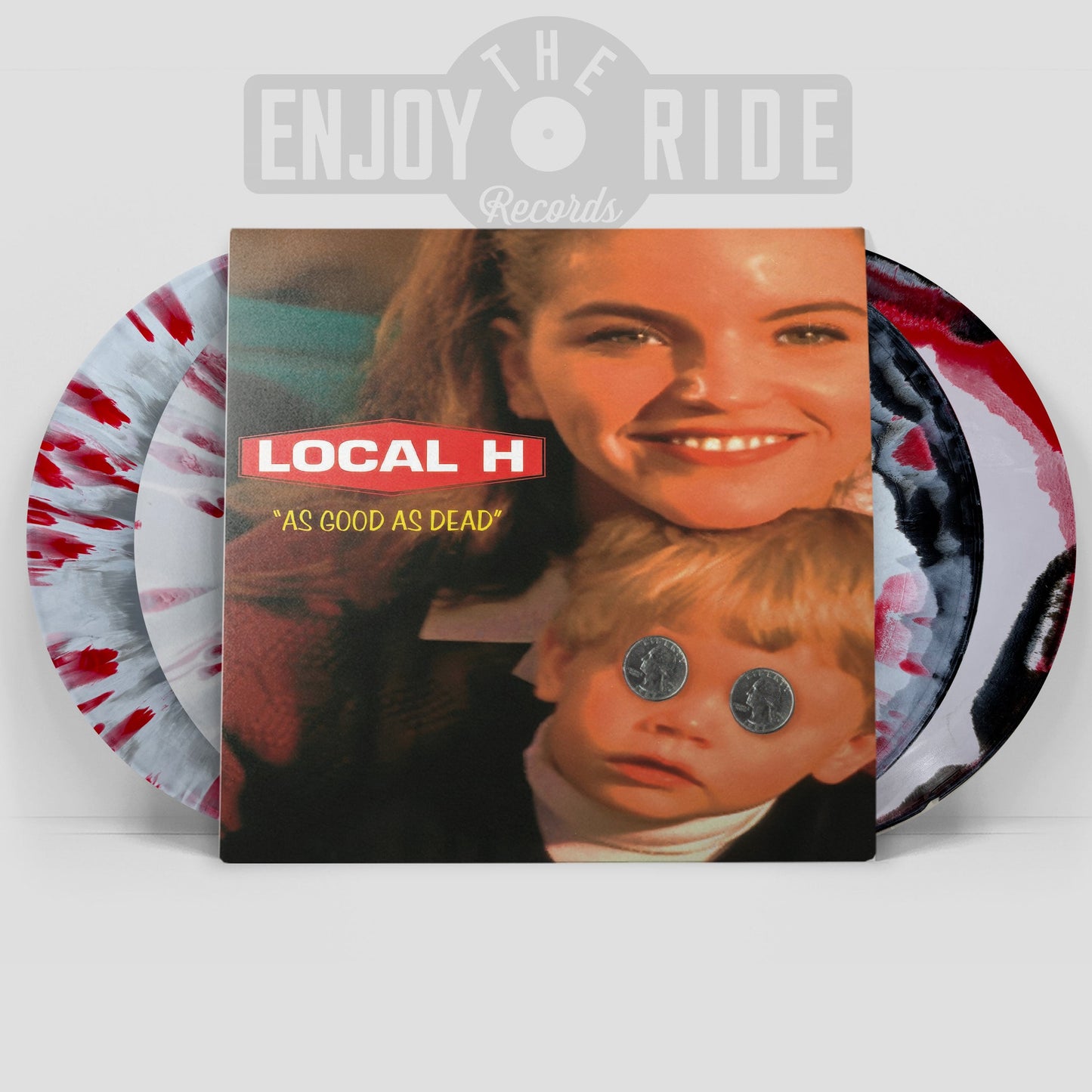 Local H- As Good As Dead (Red, White & Black Swirl Vinyl) - VINYL