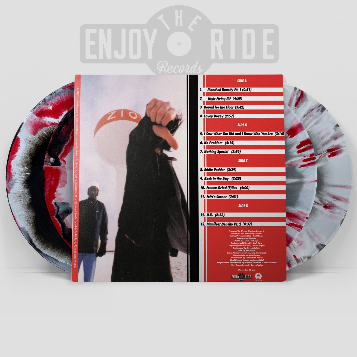 Local H- As Good As Dead (Red, White & Black Swirl Vinyl) - VINYL