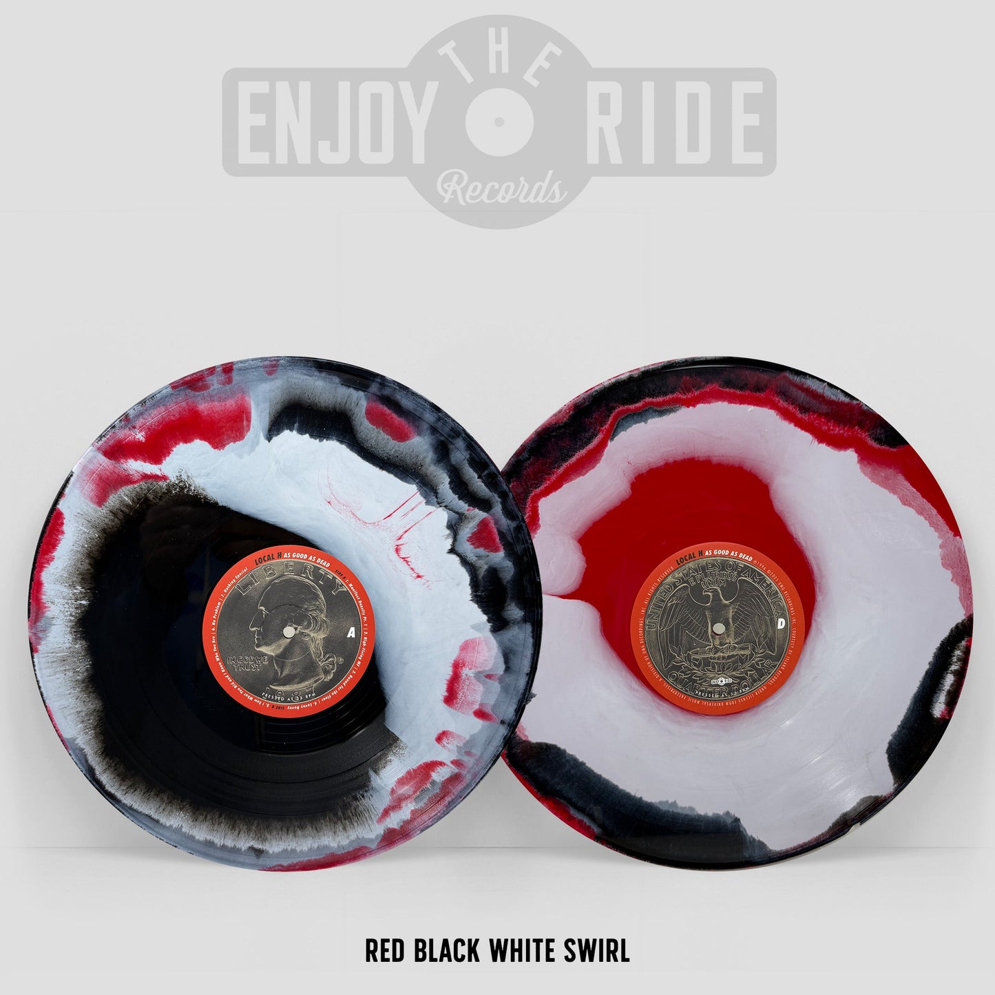 Local H- As Good As Dead (Red, White & Black Swirl Vinyl) - VINYL