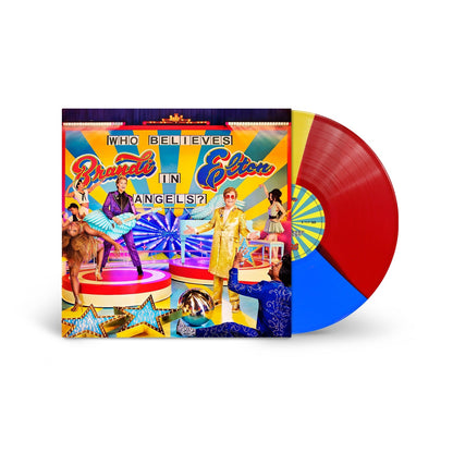 Elton John & Brandi Carlile- Who Believes in Angels? [Tri-Color LP] - VINYL