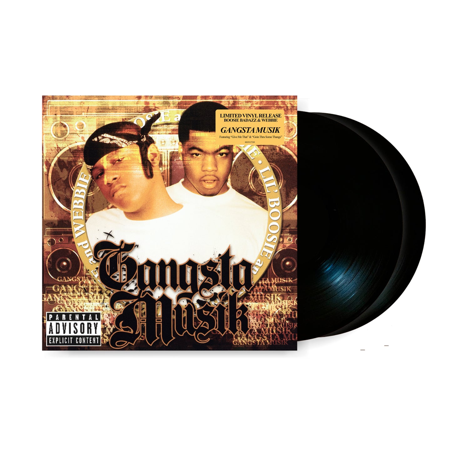 Lil Boosie & Webbie- Gangsta Musik - VINYL