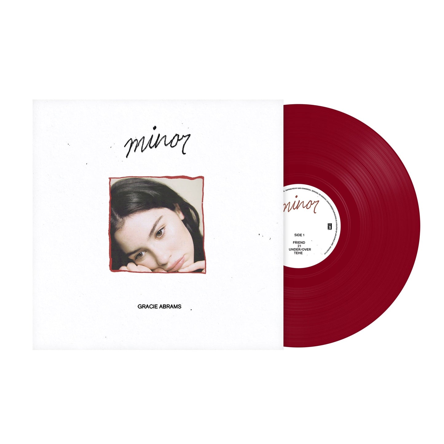 Gracie Abrams- minor (5 Year Anniversary) [Red 12" EP] - VINYL