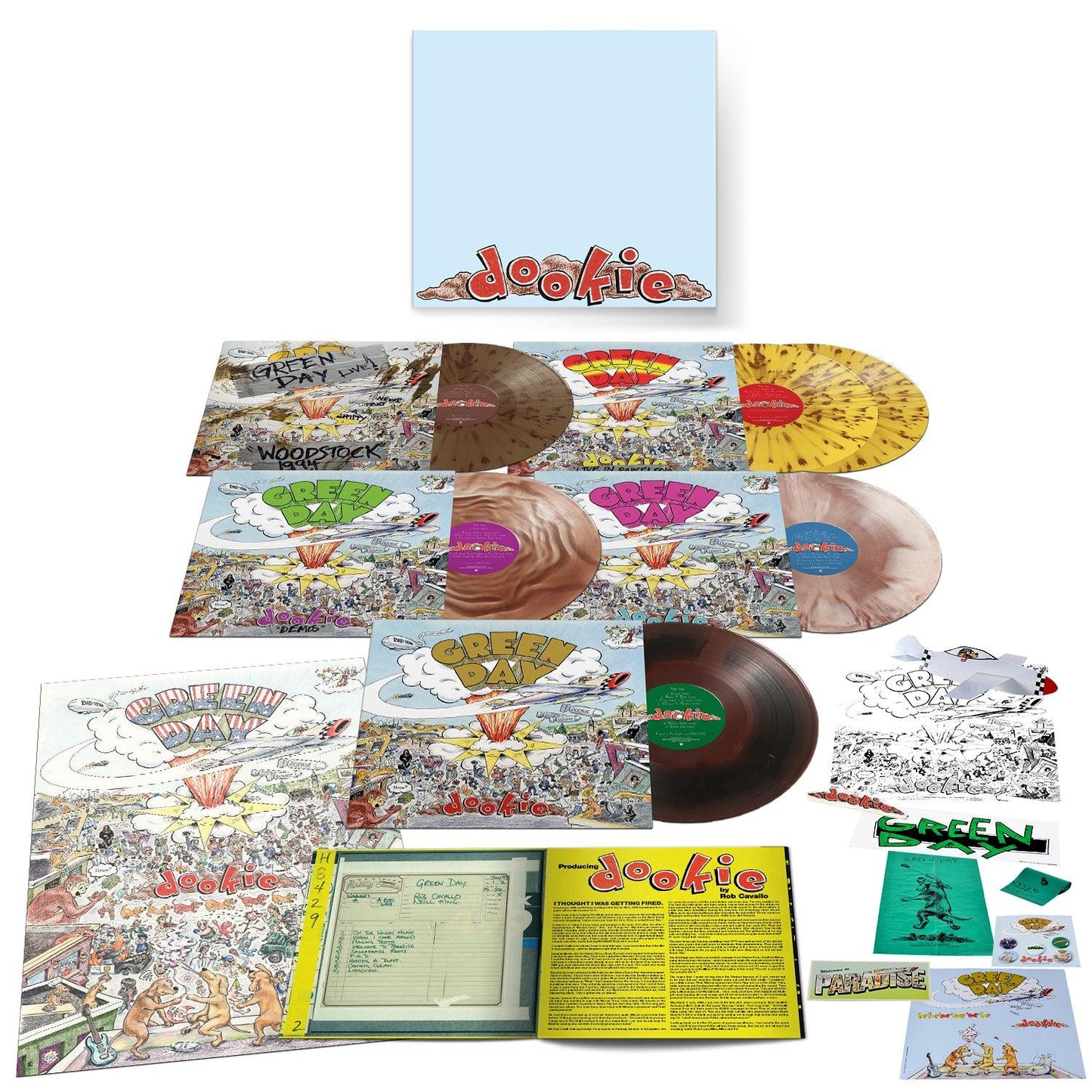 Green Day- Dookie (30th Anniversary 6LP Deluxe Edition) (Indie Exclusive Vinyl) - VINYL