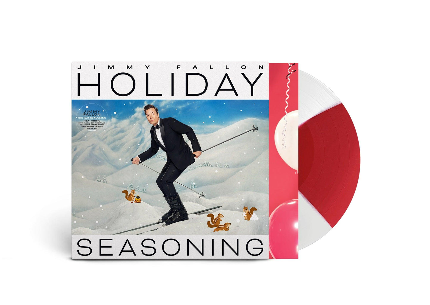 Jimmy Fallon- Holiday Seasoning [Peppermint Swirl LP] - VINYL
