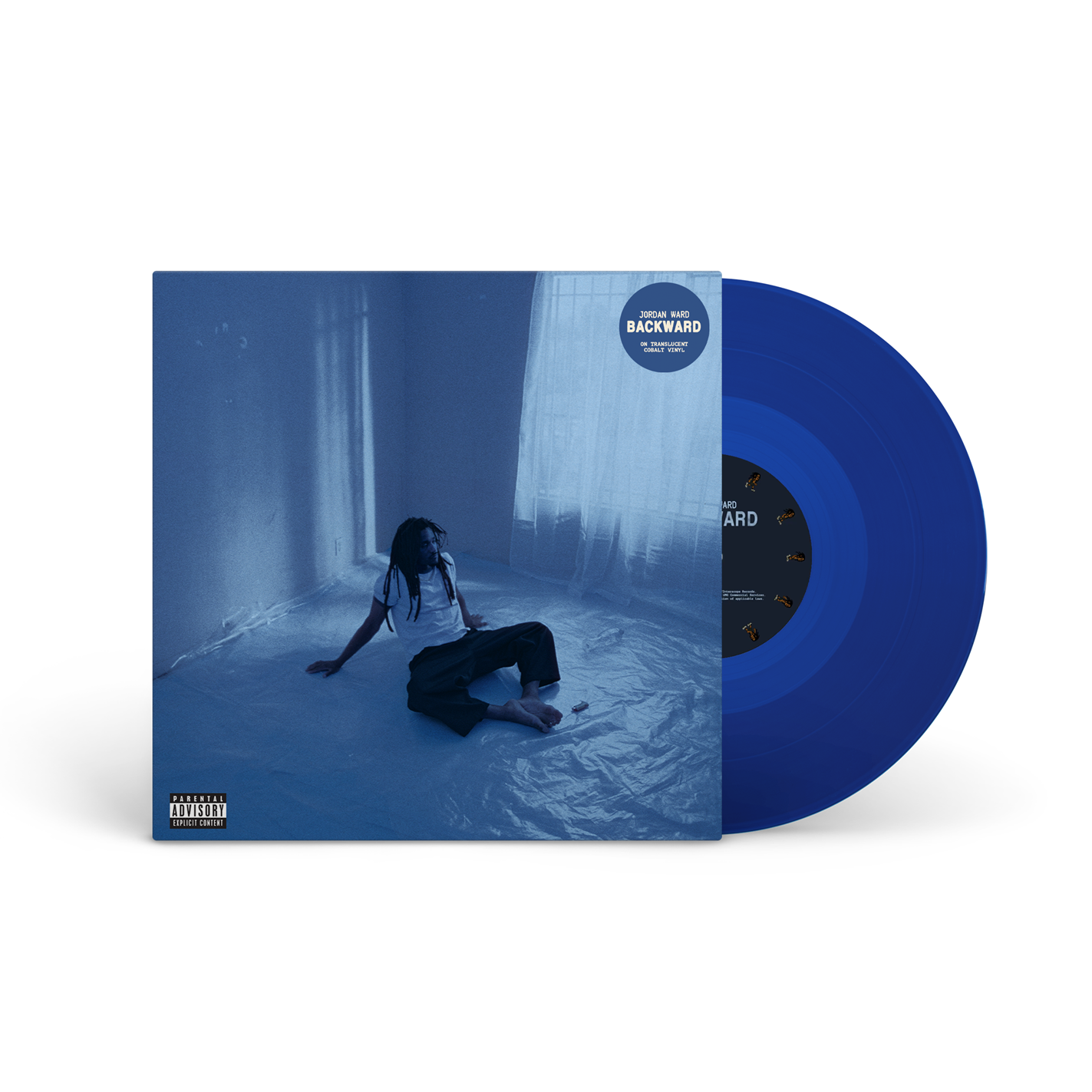 Jordan Ward- BACKWARD [Translucent Cobalt LP] - VINYL
