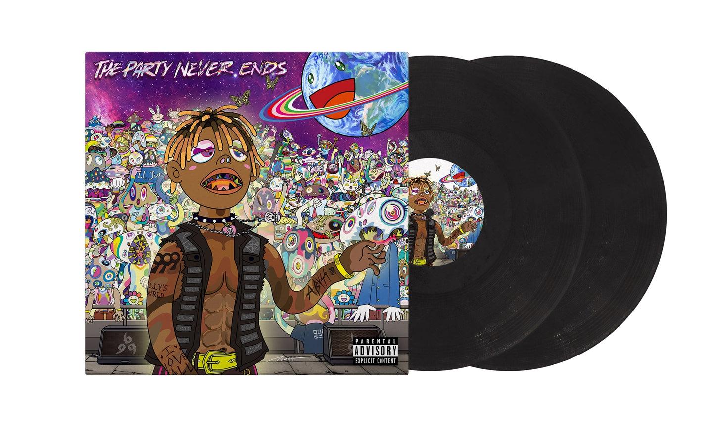 Juice Wrld- The Party Never Ends [Coal 2 LP] - VINYL