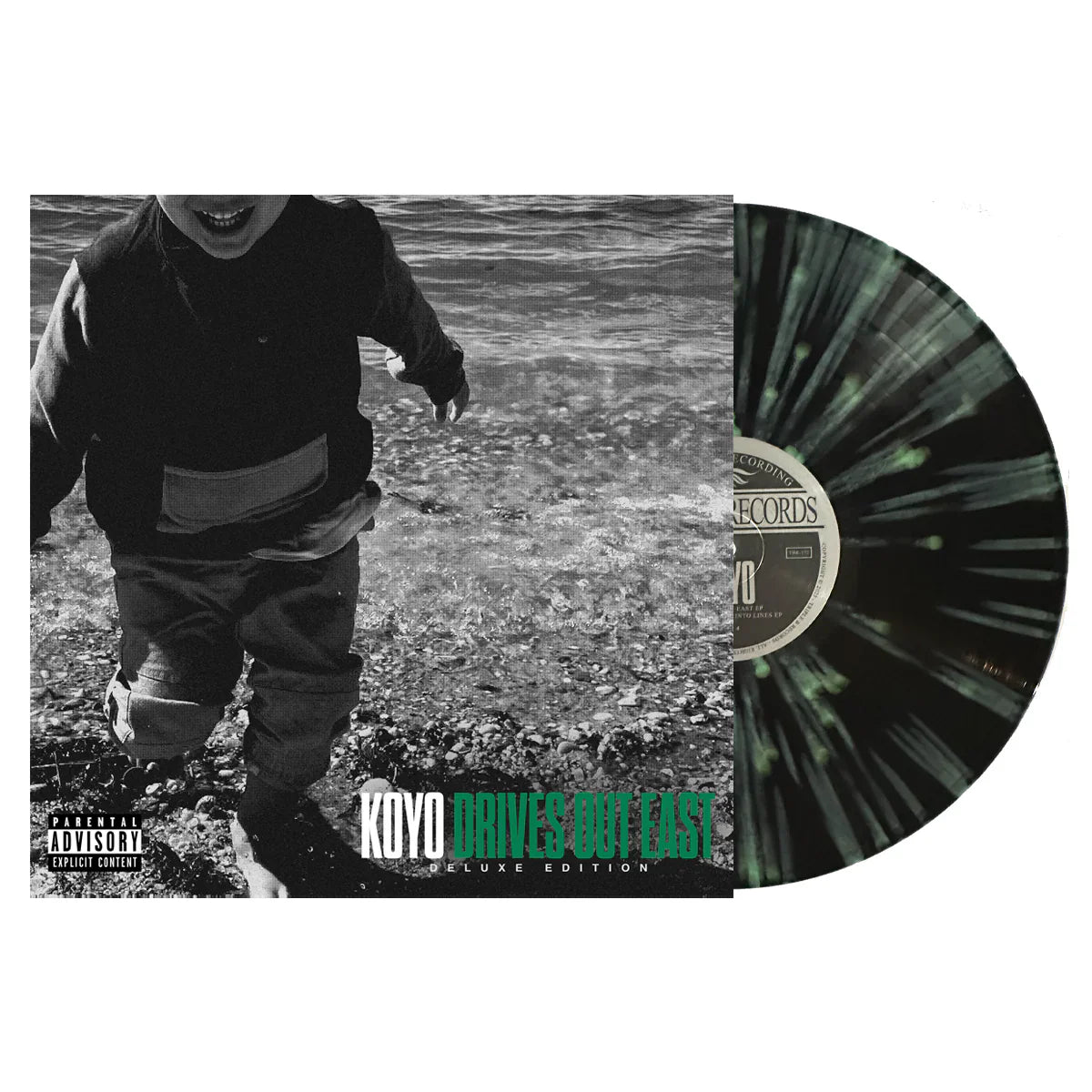 Koyo- Drives Out East Deluxe Edition (Black Ice w/Green Splatter Vinyl) - VINYL