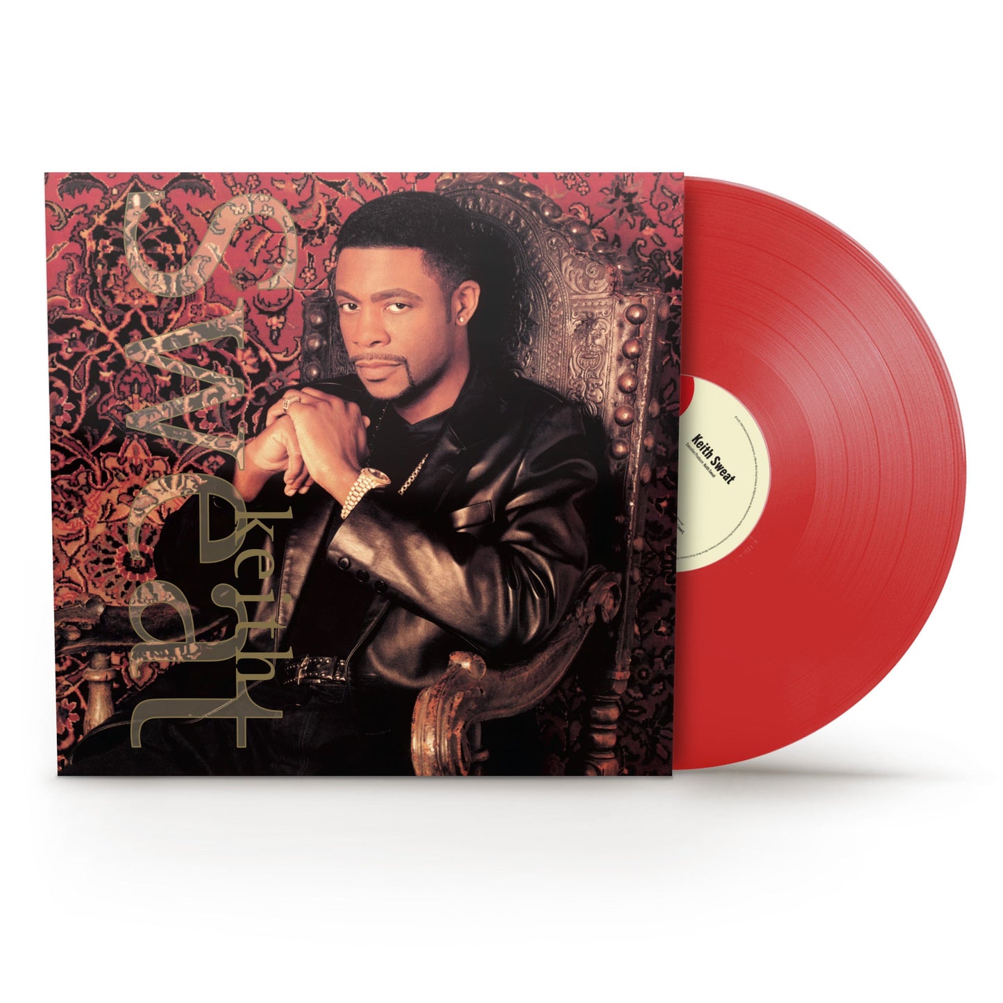 Keith Sweat- Keith Sweat (Elektra 75) (Translucent Red Vinyl) - VINYL