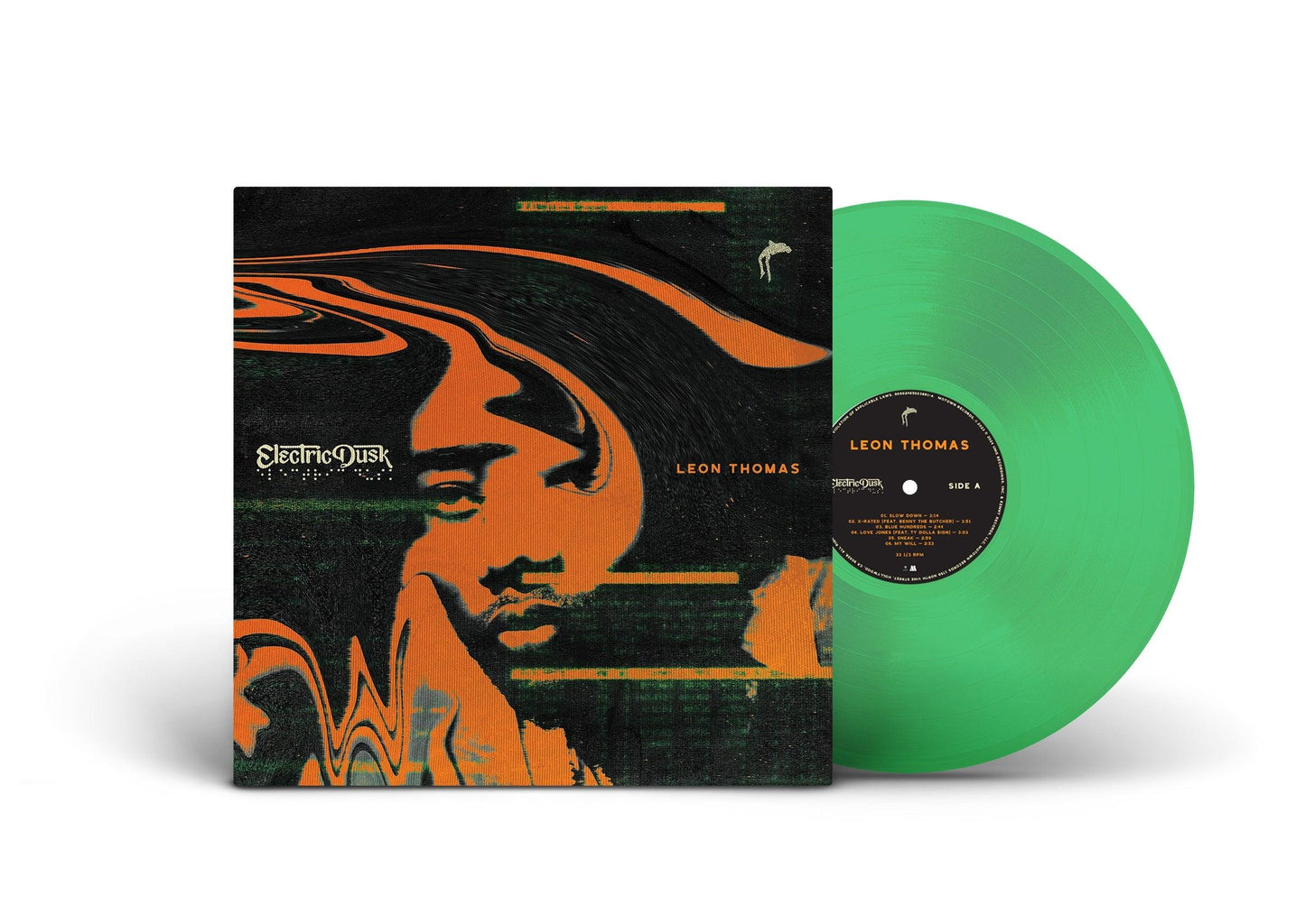 Leon Thomas- Electric Dusk [Translucent Emerald Green LP] - VINYL