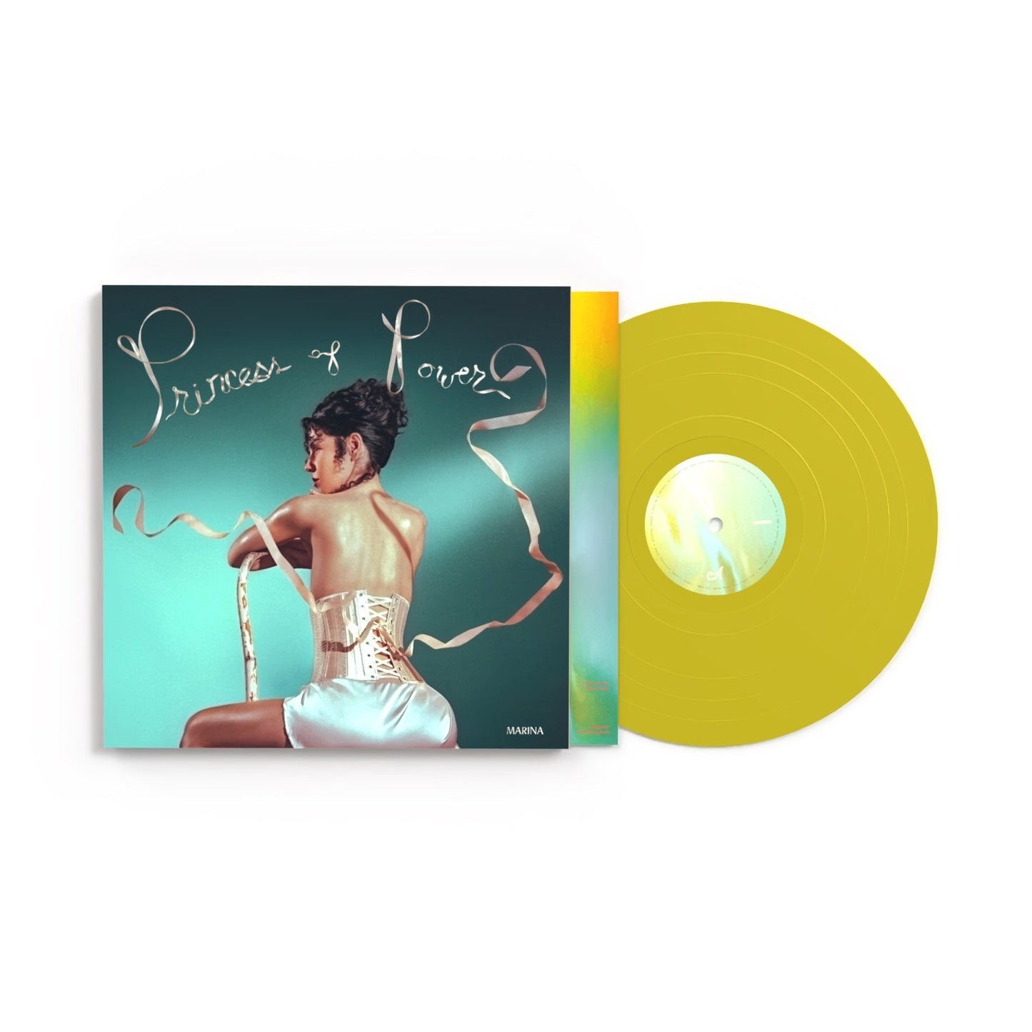 Marina- PRINCESS OF POWER [Butterfly Yellow LP] (Indie Exclusive Vinyl) - VINYL