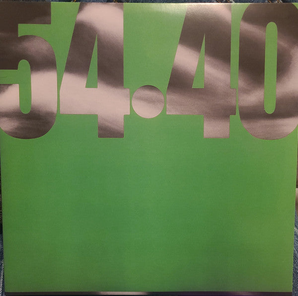 54-40- Green [Colored Vinyl] (Wht) (Can) - VINYL