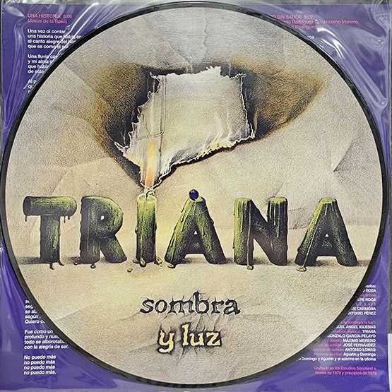 Triana- Sombra Y Luz - Picture Vinyl - VINYL