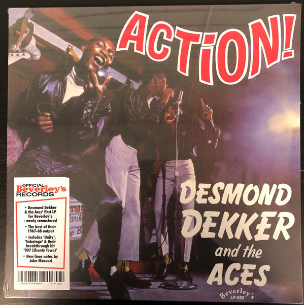 Desmond Dekker & the Aces- Action - VINYL