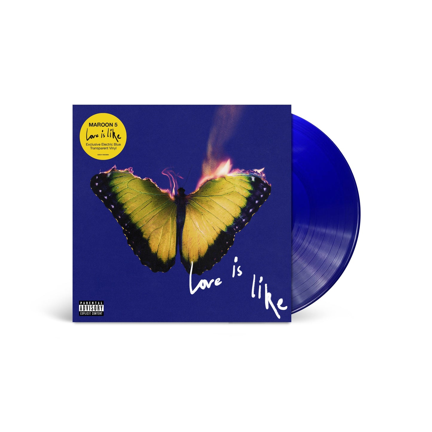 Maroon 5- Love Is Like [Electric Blue Transparent LP] (Indie Exclusive Vinyl) - VINYL