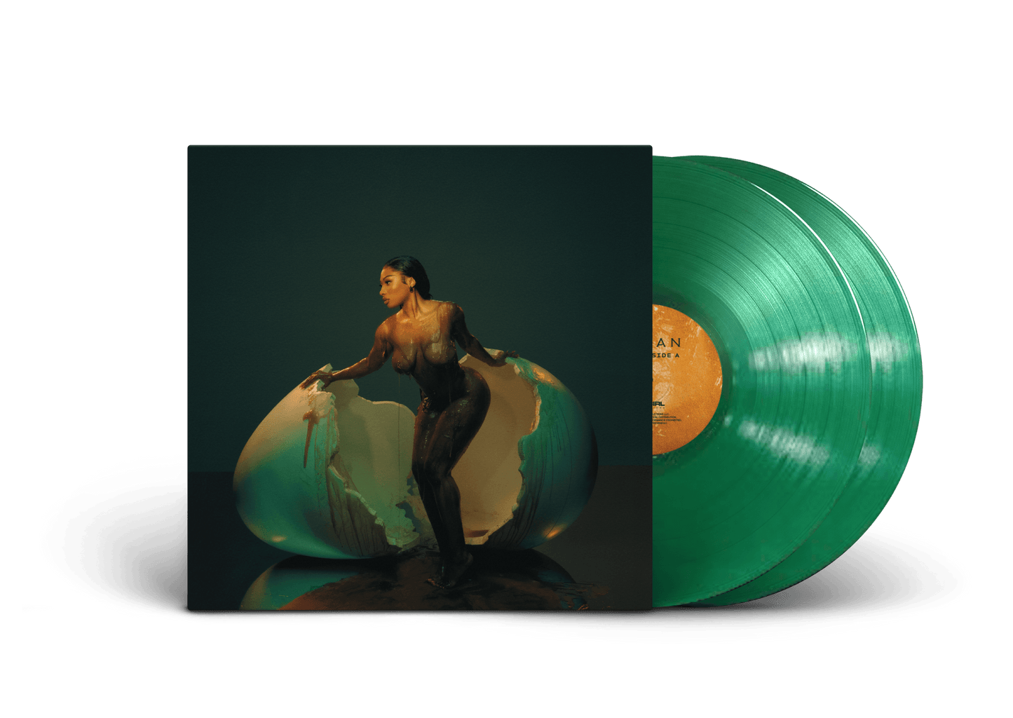 Megan Thee Stallion- Megan (Opaque Green Vinyl) (Indie Exclusive Vinyl) - VINYL