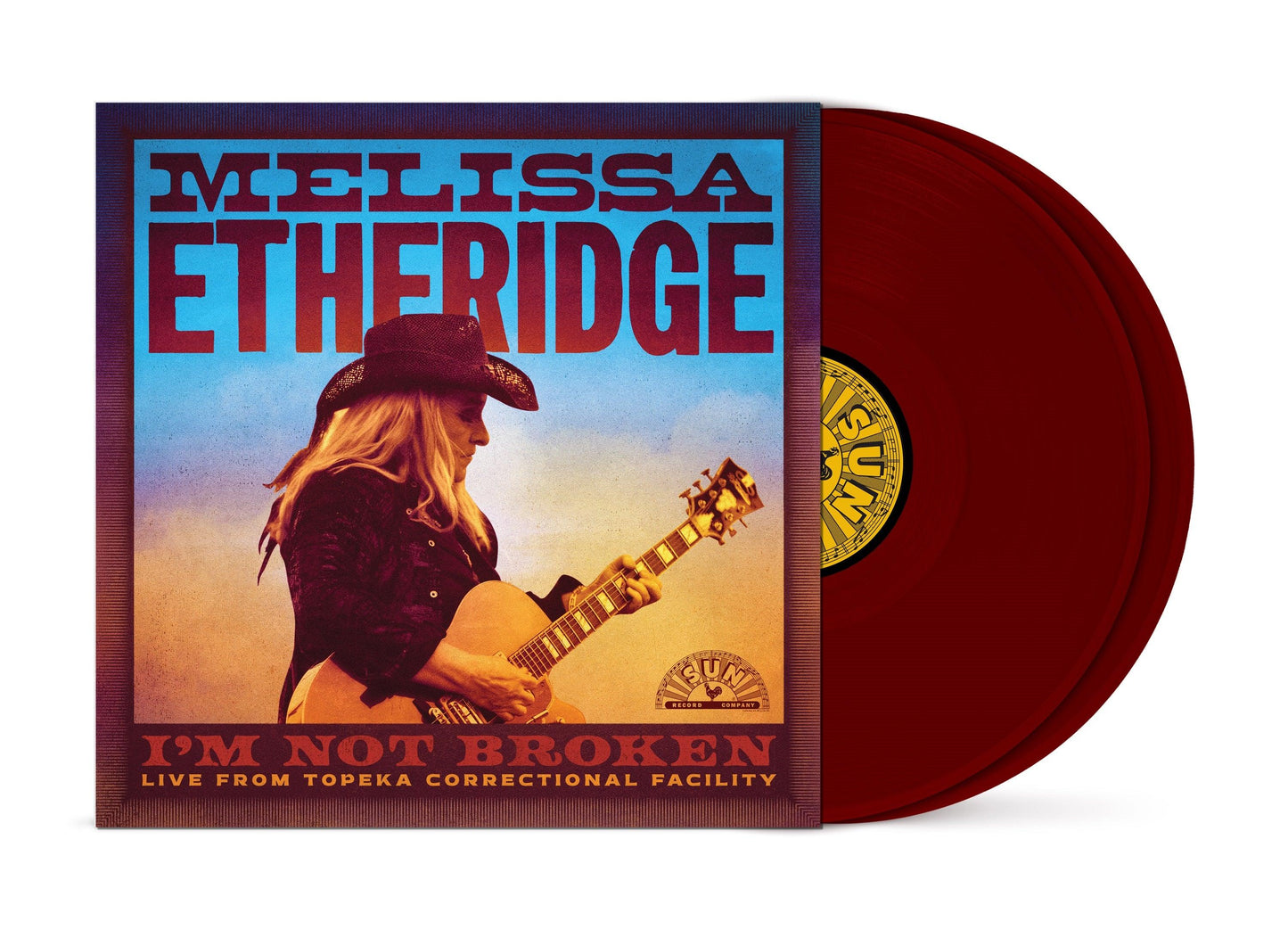 Melissa Etheridge- I’m Not Broken (Live From Topeka Correctional Facility) [Maroon 2 LP] - VINYL