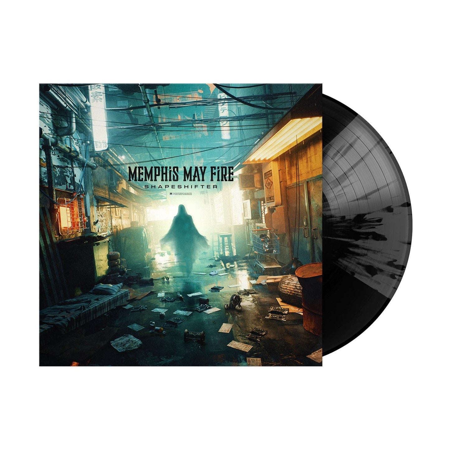Memphis May Fire- Shapeshifter [Black/Grey Quad/Splatter LP] - VINYL