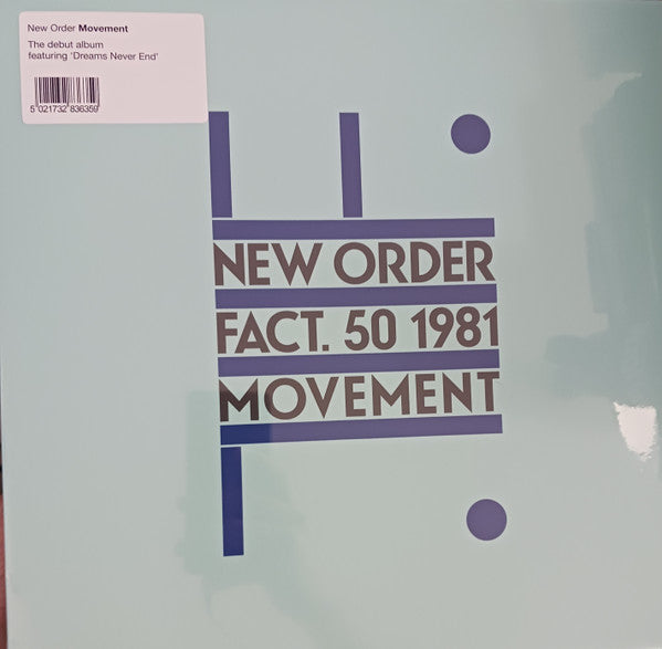 New Order- Movement - VINYL