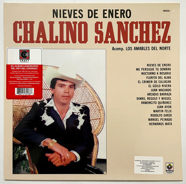 Chalino Sanchez- Nieves De Enero - VINYL