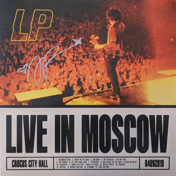 LP- Live In Moscow - VINYL