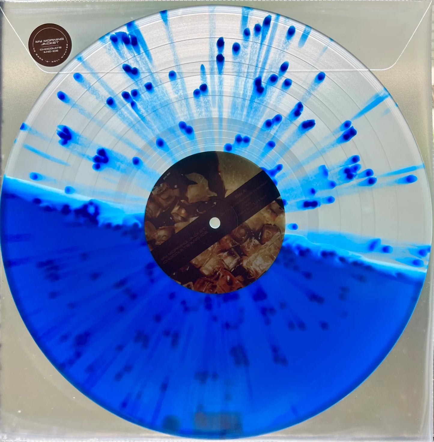My Morning Jacket- Chocolate and Ice (Blue and White Splatter Vinyl) - VINYL
