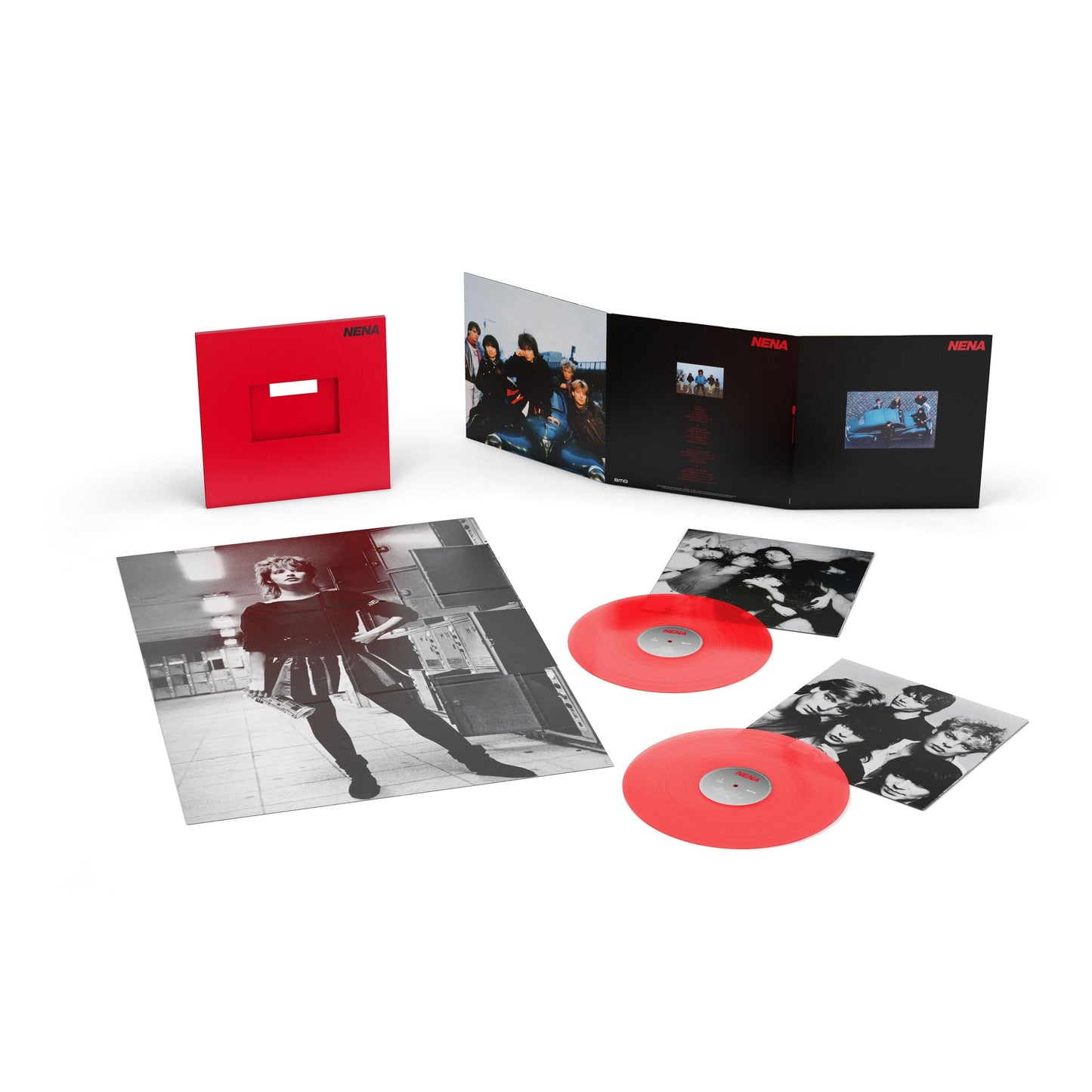 Nena- NENA (Remastered & Selected Works) [Translucent Red 2 LP] - VINYL