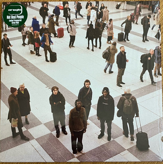 Oreglo- Not Real People - Green Colored Vinyl - VINYL